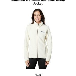 Columbia Panorama Full Zip Sherpa Fleece Chalk